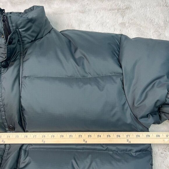 Asics Puffer Jacket Mens Size XXL Zipper Pockets Feather Down Warm Winter Coat - Picture 9 of 13